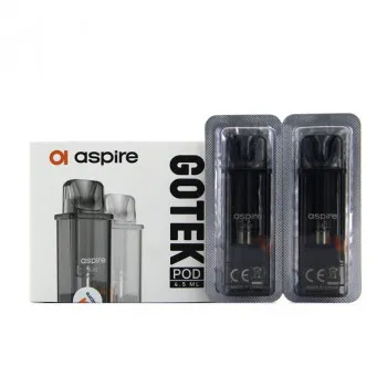 Aspire — Pack de 2 pods 4.5ml Gotek X Aspire
