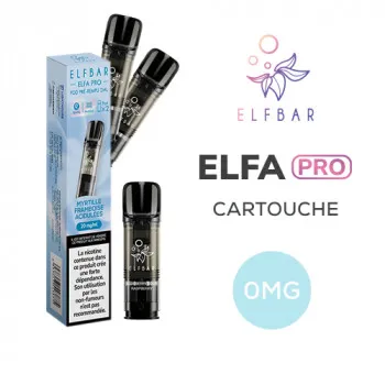 Elf Bar — Pack de 2 Pods ELFA Pro 2ml 00mg ElfBar