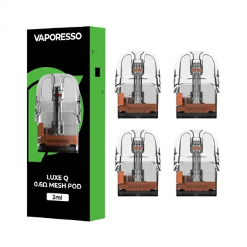 Vaporesso — Pack de 4 Cartouches Mesh 3mL Luxe Q Vaporesso