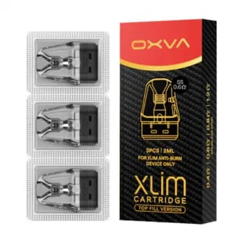 Oxva — Pack de 3 Pods Top Fill Version 2ml Stainless Steel Xlim V2 Oxva