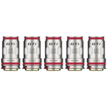 Vaporesso — Pack de 5 Résistances Dual Mesh GTI Vaporesso