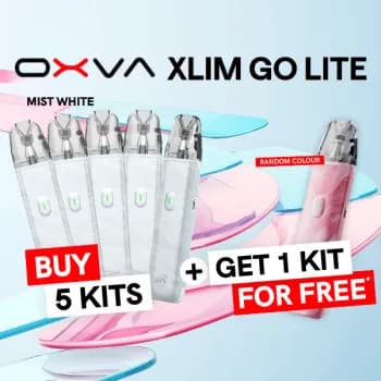 Oxva — Offre Kit XLim Go Lite Mist White OXVA