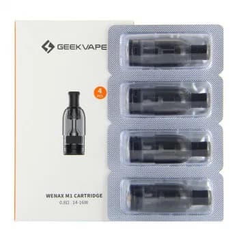 Geekvape — Pack de 4 pods 2ml Wenax M GeekVape