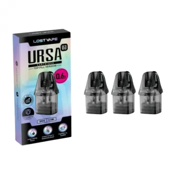 Lost Vape — Pack de 3 Cartouches 2.5mL Ursa Nano V3 Lost Vape