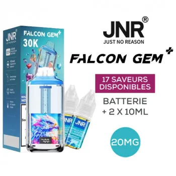 JNR — Kit Falcon Gem+ 30000 + 2x10ml 20mg JNR